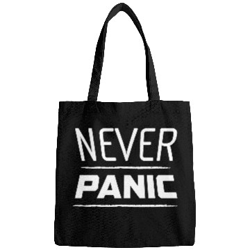 Discover Never Panic Love Jesus Christian Christmas Bags