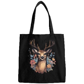 Discover Deer Floral Bags