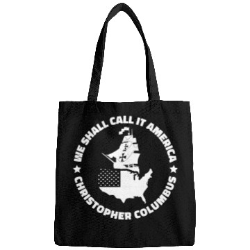 Discover Columbus Day 1492 Funny Bags