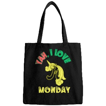 Discover Marvelous Monday: Playful Wordplay Monday Design! Bags