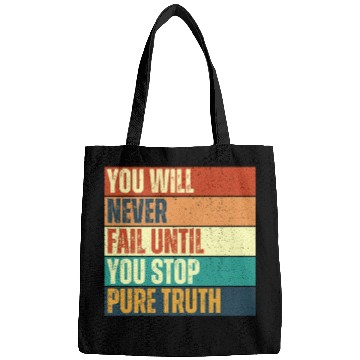 Discover Don't stop until you win Bags