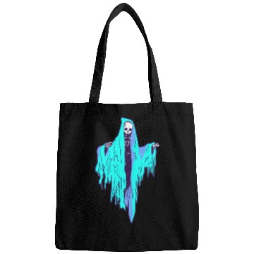 Discover Horror Ghost Skeleton design Bags