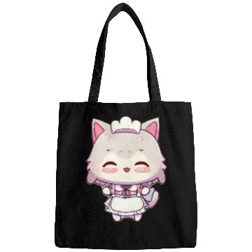 Discover Yuki Kawaii Cat Maid Anime Manga Bags