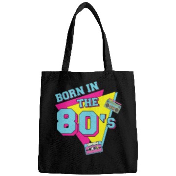 Discover Retro Vintage Born in the 80s Bags