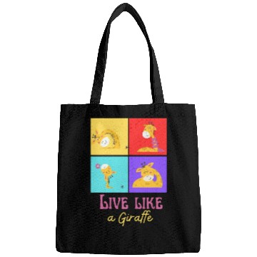 Discover live like a giraffe Bags