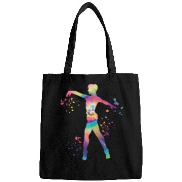 Discover Ballet Dancer Colorsplash Man Ballerino Bags