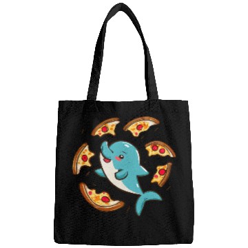 Discover Pizza dolphin Bags