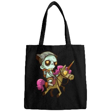 Discover Zombie on unicorn Bags