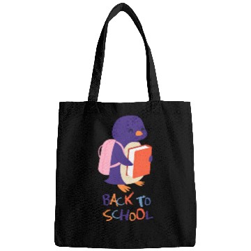 Discover Cute Penguin Back to School Adventures Bags