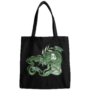 Discover Dragonfly Goddess In Green Bags