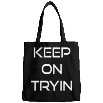 Discover Keep Trying Motivational Gym Workout Bags
