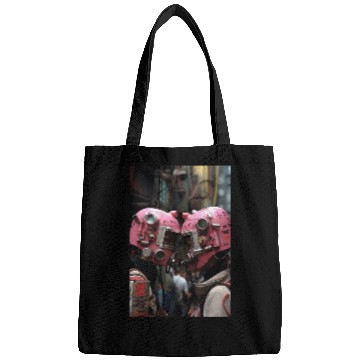 Discover Futuristic Love - Cyberpunk Bags