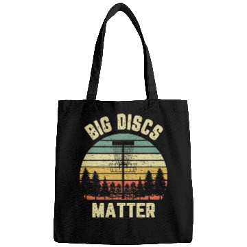 Discover Disc Golf Bags Funny Big Discs Matter Retro Disc