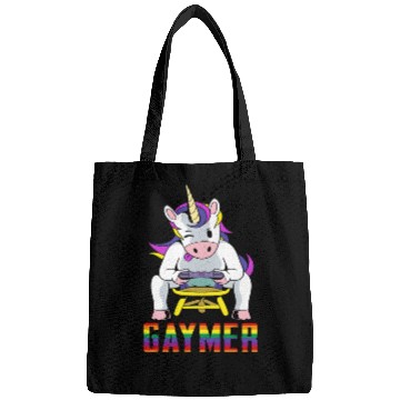 Discover LGBTQ Gaymer Gamer Gay Rainbow Unicorn Bags