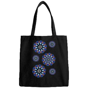 Discover Blue Kaleidoscope Gears Bags