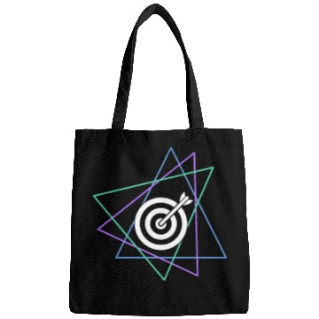 Discover Geometric Bullseye Target Bags
