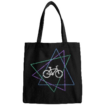 Discover Geometric Bicycle Art Bags