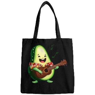 Discover Tropical avocado with guitar Bags