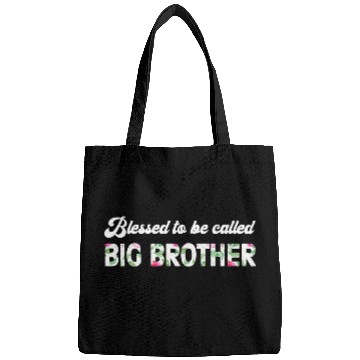 Discover Blessed To Be Called Big Brother Bags