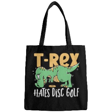Discover T-Rex Hates Disc Golf T Rex Dinosaur Bags