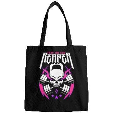 Discover Fear The Gym Reaperabcdabcdabcdkettlebell Skull Bags