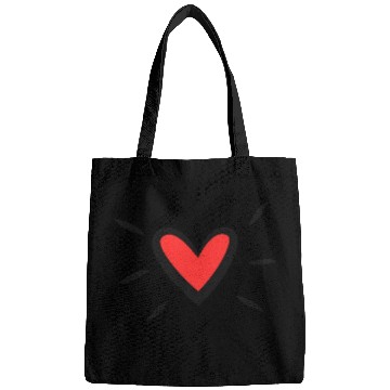 Discover Heart, Beating Heart, Big Hear, Love Heart Bags