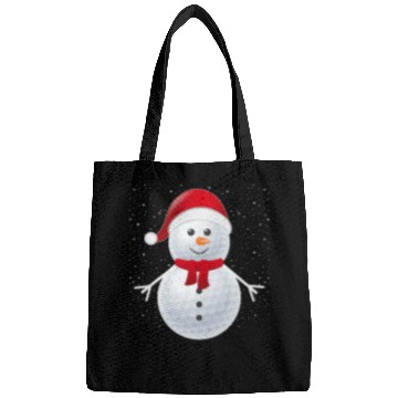 Discover Golf Ball Snowman Santa Bags