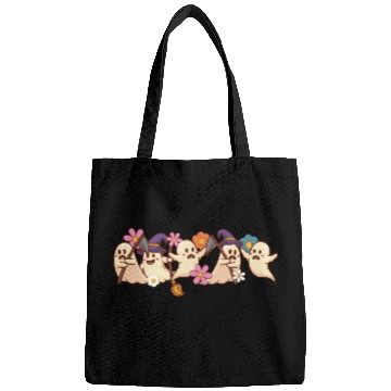 Discover Halloween Spooky Season Boo Ghost Witch Grim Bags