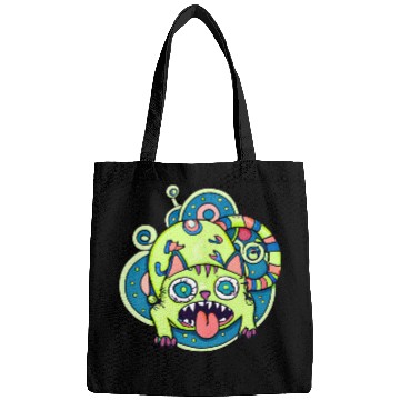 Discover Psychedelic Trippy Cat Bags