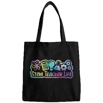 Discover STEM Tie-Dye Design STEM Teacher Science Lover Bags