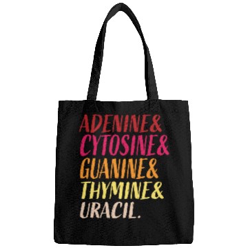 Discover Nucleobases Biology Teacher DNA Biologist Bags