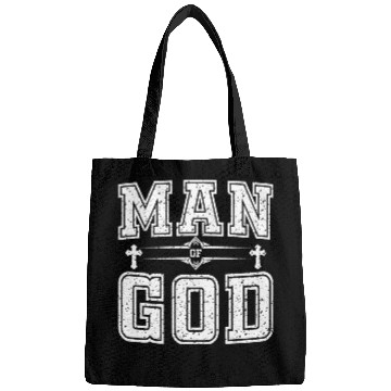 Discover Man Of God Love Jesus Christian Christmas Bags