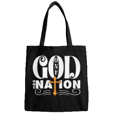Discover One God One Nation Love Jesus Christian Bags