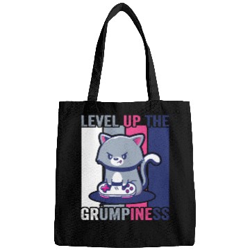 Discover Gaming, Gaming, Video Game, Grumpy Cat Gamer Bags