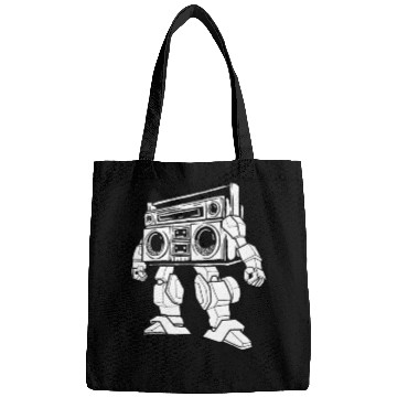 Discover Ghetto Blaster Robot Bags