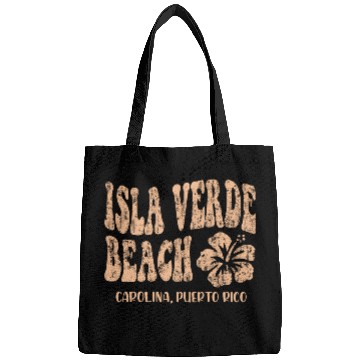 Discover Isla Verde beach Carolina Puerto Rico Bags