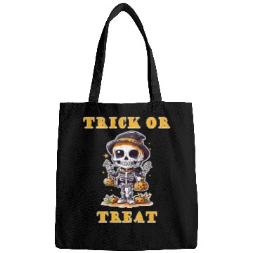 Discover Trick or Treat Cute Skeleton Bags
