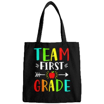 Discover Team First Grade Student Teacher Team Funny Back Bags