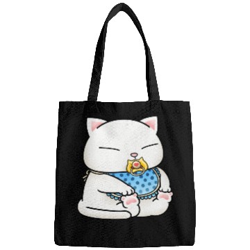 Discover Cute White Baby Cat Bags