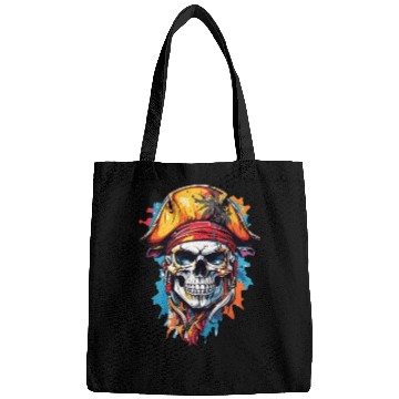 Discover Skeletal Swashbuckler: Pirate Pride Bags