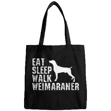Discover Eat Sleep Walk Weimaraner Bags