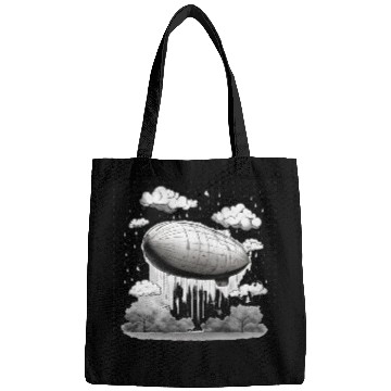 Discover white balloon Bags