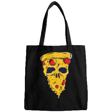 Discover pizza skull Bags