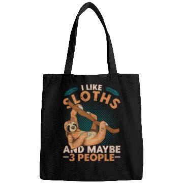 Discover I like sloth and maybe 3 people sloth Bags