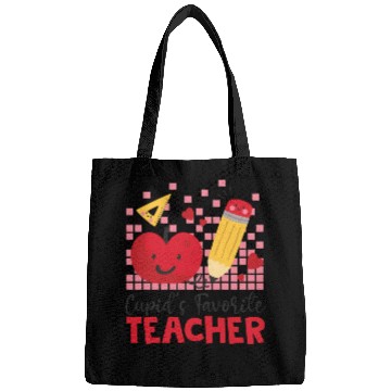 Discover Retro Cupid s Favorite Teacher Teacher Valentines Bags