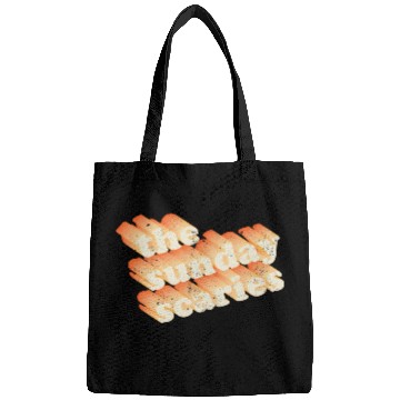Discover Sunday Scaries Typography Bags