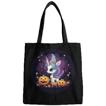 Discover Halloween Unicorn: Midnight Sunset & Witch's Hat Bags