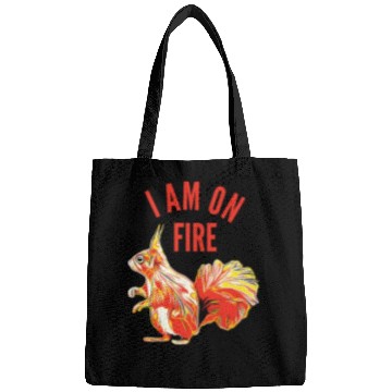 Discover Squirrel I am on Fire Bags