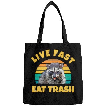 Discover Playful Raccoon Design Bags