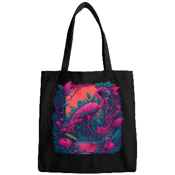 Discover Neon flamingo Bags